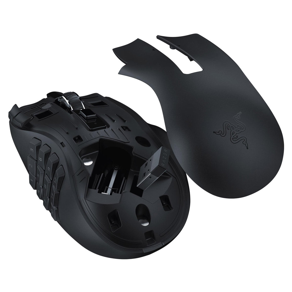 Mouse Razer Naga V2 HyperSpeed Wireless/Bluetooth